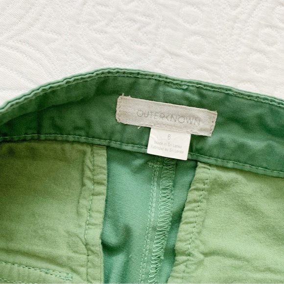 Outerknown Women's Emory Stretch Pants, Green - Picture 9 of 9